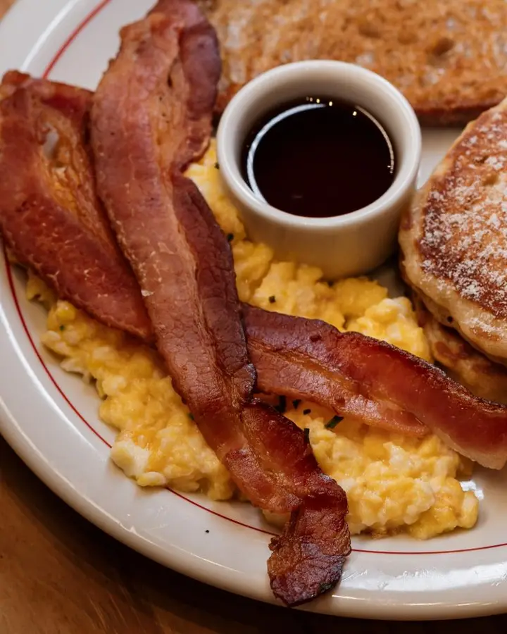 Full breakfast stack